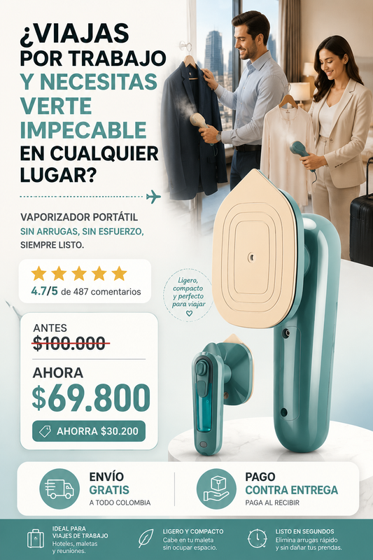 mini plancha viajera GlamPocket